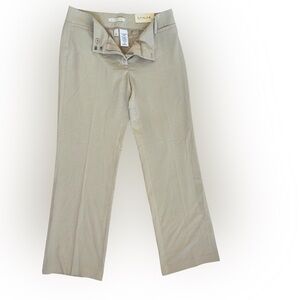 Emaline Khaki Tan Modern Fit Business Casual Stretch Dress Pants NWT Size 10